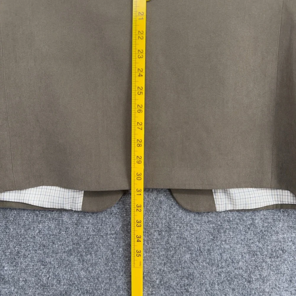 Lauren Ralph Lauren Mens 43R Taupe Brown Two Button Sport Coat Blazer Jacket‎